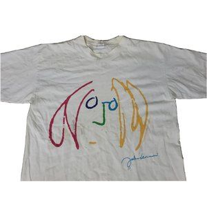CRONIES John Lennon Men's Medium Cotton T Shirt Tee 90s 1998 Bag One Arts Face